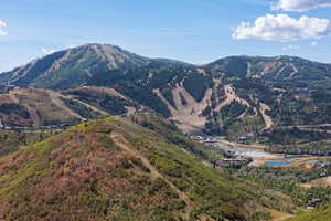 View of mountain background