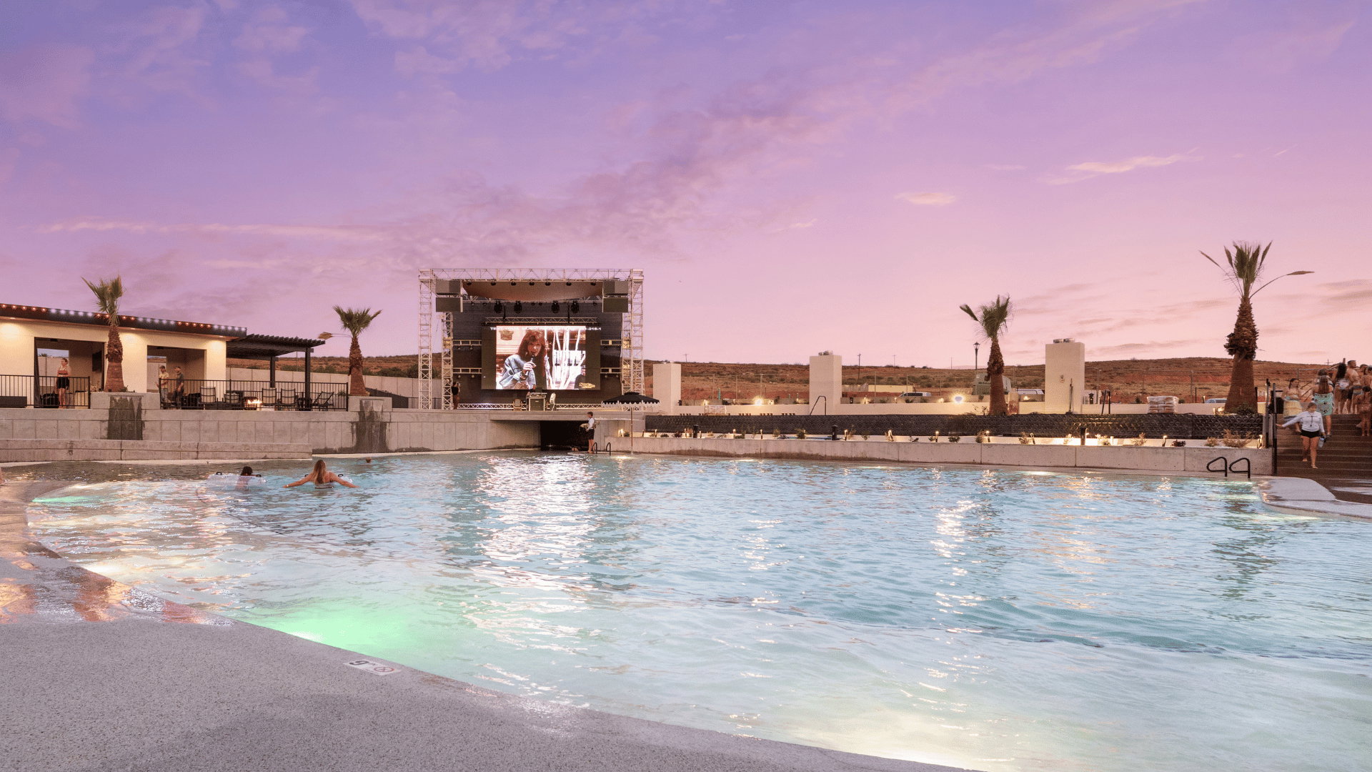 View of community pool