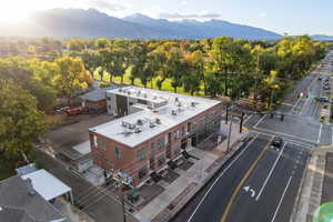 Aerial view of mountains