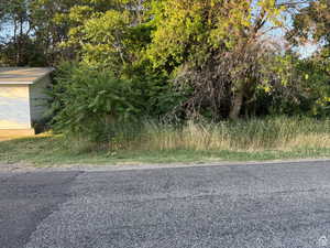 View of asphalt road