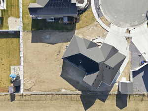 Aerial view of property and surrounding area