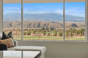 View of mountain backdrop