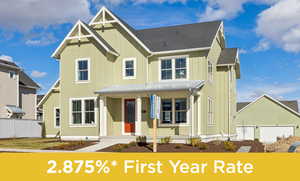 2.875%* first year interest rate available for a limited time!!