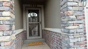 Entrance to property