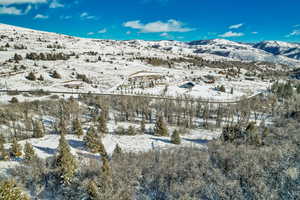 View of mountain backdrop