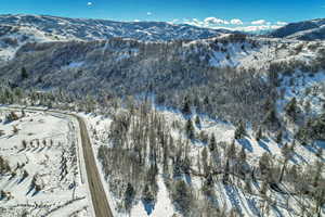View of mountain backdrop