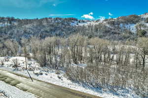 View of mountain backdrop