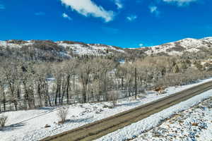 View of mountain backdrop