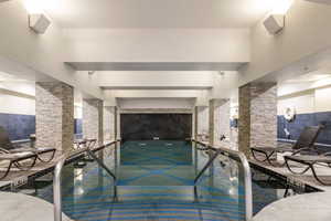 View of indoor pool