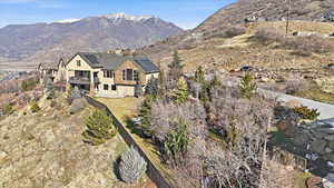 View of mountain backdrop