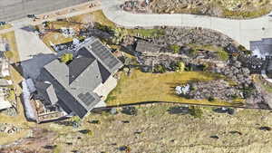 Aerial overview of property's location