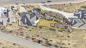 Aerial view of property's location