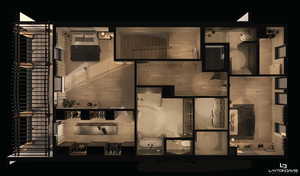 View of floor plan / room layout