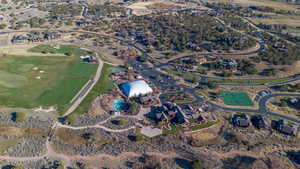 Aerial view of property and surrounding area