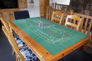 Surrounding community with shuffleboard