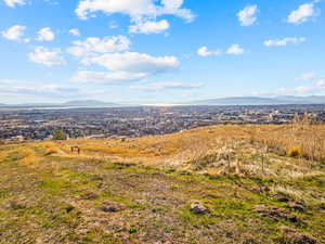 View of mountain backdrop