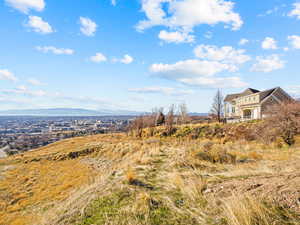 View of mountain backdrop