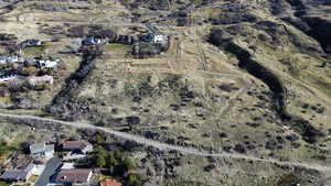 Aerial overview of property's location