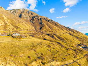 View of mountain backdrop