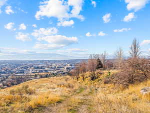 View of mountain backdrop