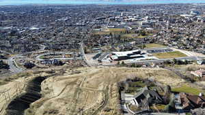 Aerial view of property and surrounding area