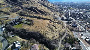 Aerial view of property