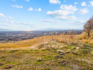 View of mountain background