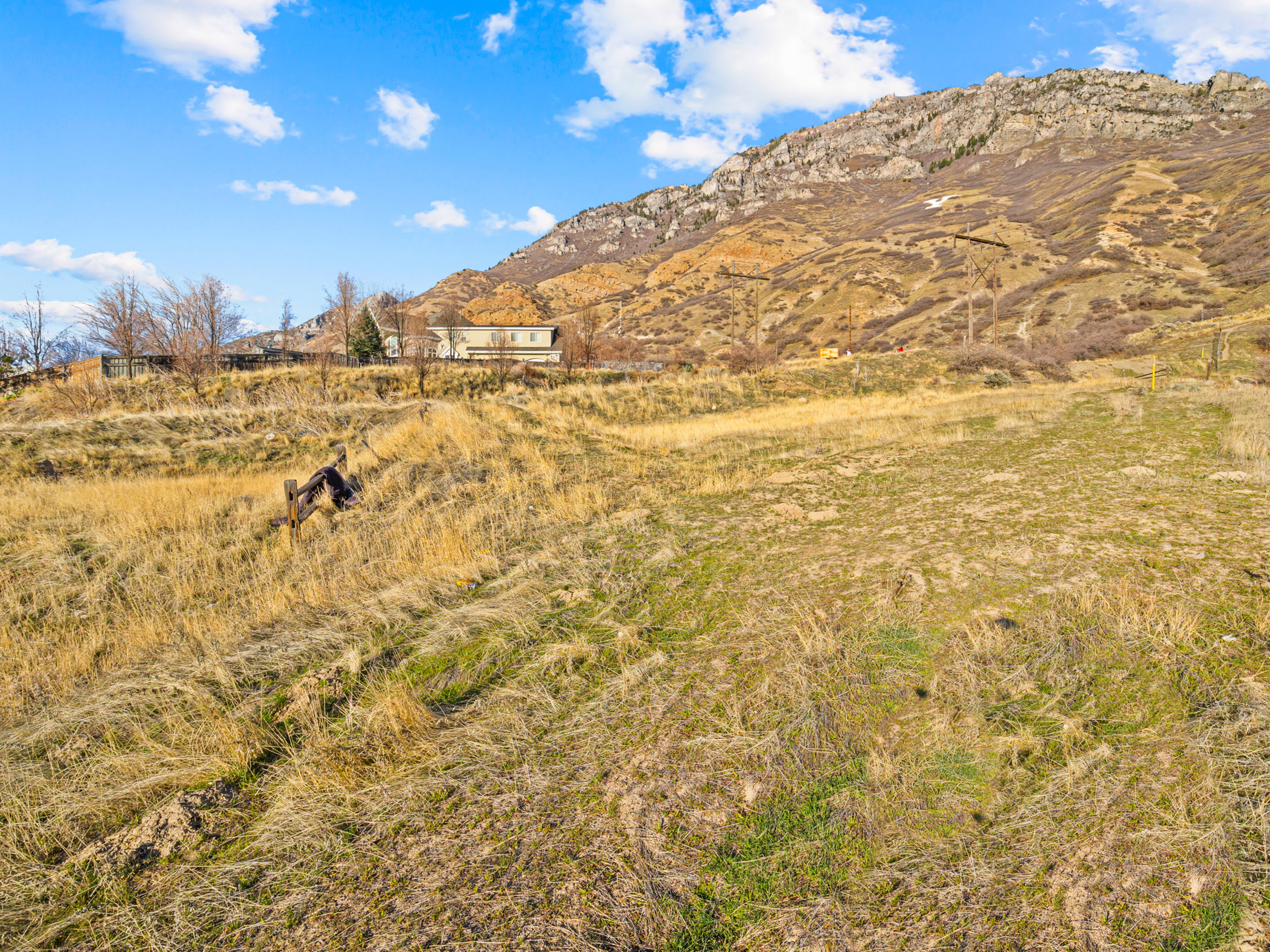 Mountain view featuring rural landscape