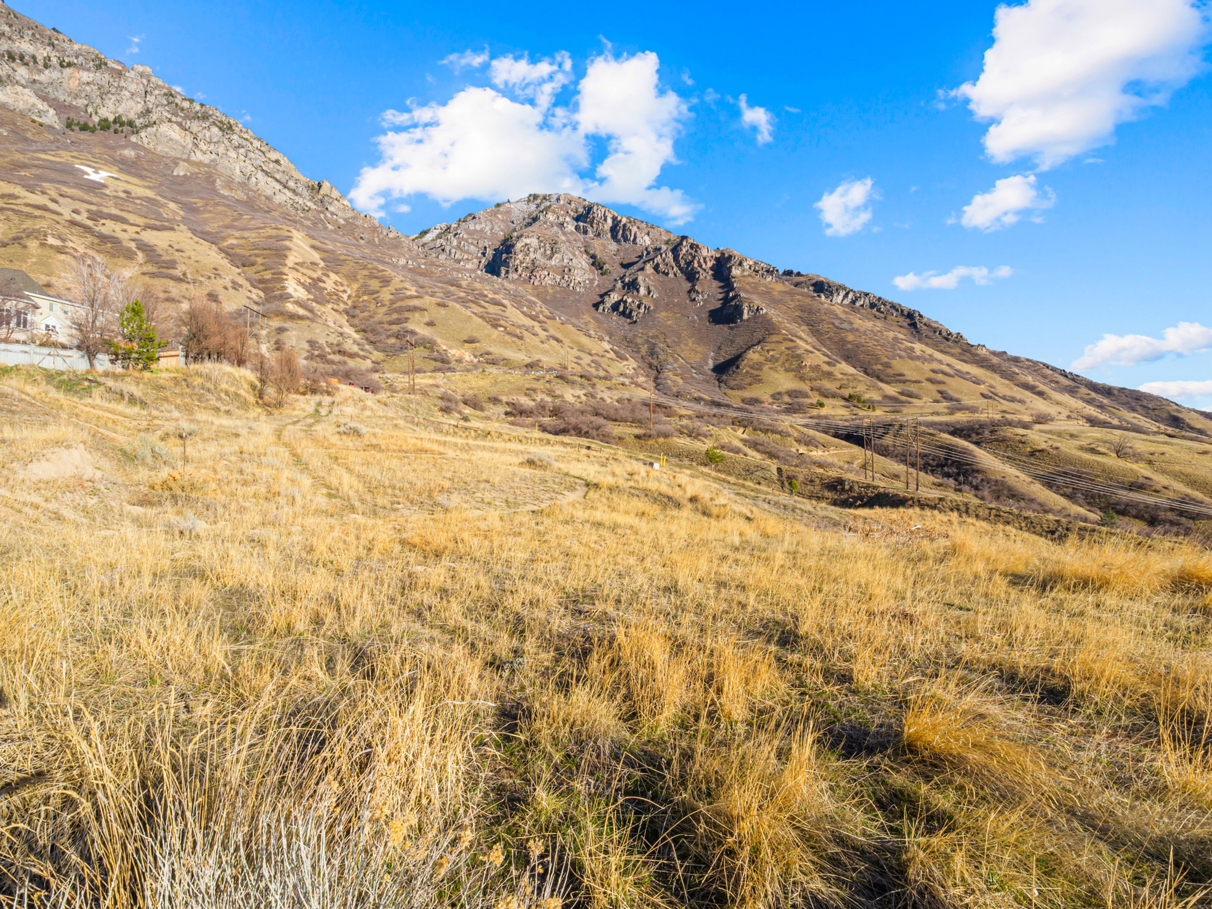 View of mountain background