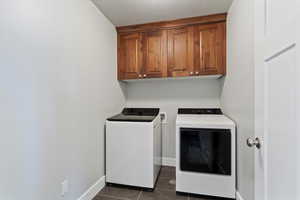 Spacious laundry room on main floor