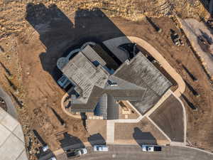 Aerial overview of property's location