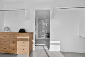 Detailed view of baseboards