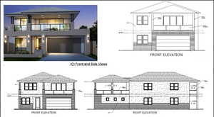 View of marketing collateral with multiple images