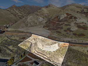 View of mountain backdrop