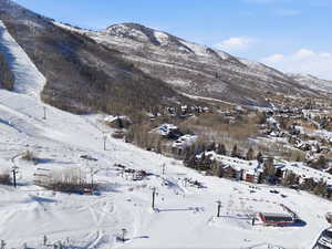 View of mountain background