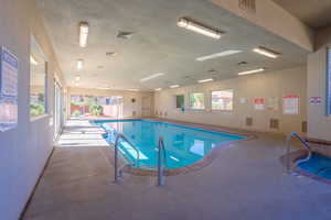 View of indoor pool
