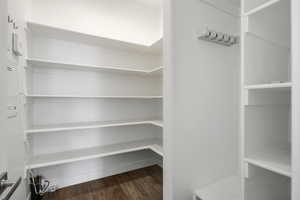 View of storage area