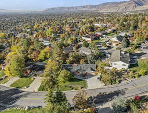 Aerial overview of property's location