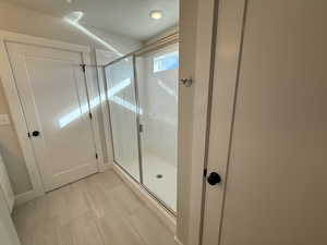Large shower- Primary Bathroom