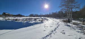 Facing Southwest Driveway