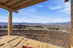 View of mountain backdrop