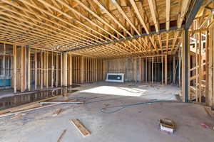 Lower level living area