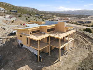 Exterior space featuring a desert landscape