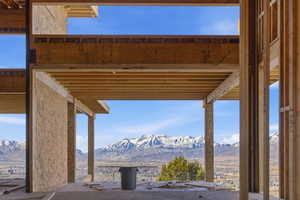 View of patio from dining area