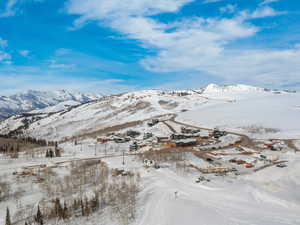 View of mountain backdrop