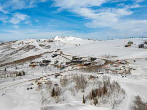 View of mountain background