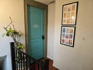 Unit #2 Front Door at Top of Stairs w/ Separate Entrance.