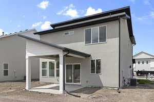 Rear View with Cvd Patio