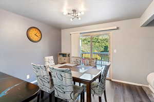 LVP flooring (2021), new carpet with thick pad (2021), new vinyl windows (2020), new sliding glass door (2021)!