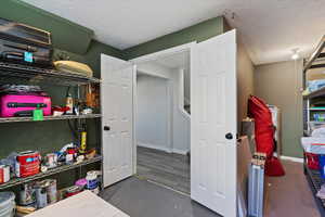 View of storage room